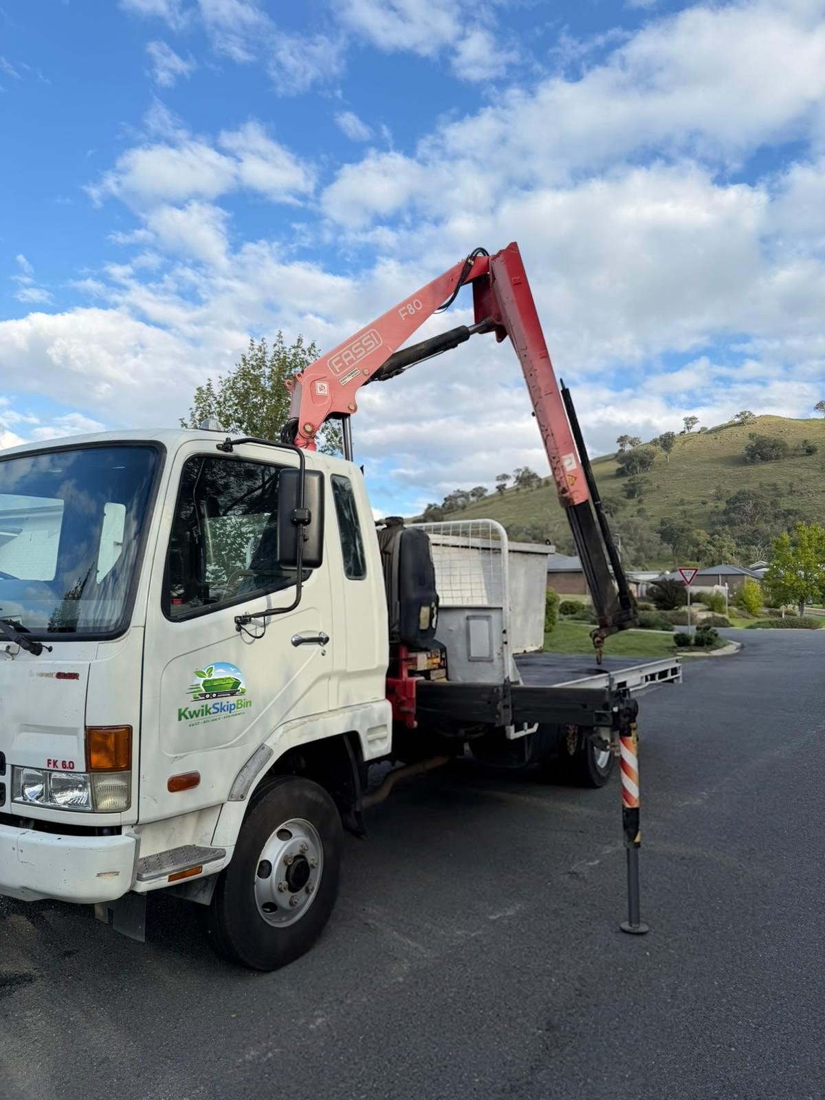 12m³ skip bin